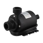 Balık Tankı Göleti Akvaryum Çeşmesi Dalgıç Pompa DC 12V 24V Fırçasız Motor Sessiz Koşu ve Enerji Tasarruflu Özellikler (DC12V)