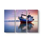 Balıkçı Gemisi Tablosu 111 x 75-3 Parçalı