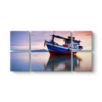 Balıkçı Gemisi Tablosu 126 x 63-5 Parçalı
