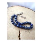 BalıkHediyelik Lapis Lazuli Taşı Şak Şak Tespih / Iri Kesim Doğaltaş Tespih 12 Mm IRITSPH-1018-01