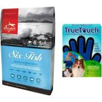 Balıklı Kedi Maması 1,8 kg + Tüy Toplama Eldiveni, Sağlıklı ve Keyifli Bakım Için Ideal! - Seçenek 1