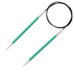 Balım Örgü Evi Knitpro Zing 80CM 3,25MM Misinalı Örgü Şişi