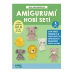 BALIM ÖRGÜ EVİ Mini Amigurumi Hobi Seti 6 Model Bir Pakette Tüm Malzemeleri Ile