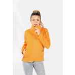 Balins BT/234 Turuncu Balıkçı Fermuarlı Kadın Sweatshirt