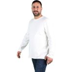 Balins Erkek Bisiklet Yaka Uzun Kollu Tişört - 01-Krem - 2XL