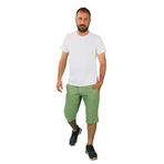 Balins Erkek Keten Kapri Yeşil - 30