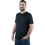 Balins Erkek Koton Bisiklet Yaka Kısa Kollu Tişört - M - 000-Siyah