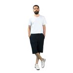 Balins İki İplik Erkek Kapri Lacivert 2XL
