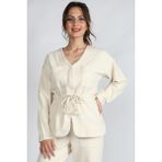 Balins Ipli Gabardin Ceket Bej - XS