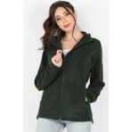 Balins Kadın Balıkçı Fermuarlı Sweatshirt Yeşil - L