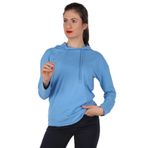 Balins Kadın Kapüşonlu Sweatshirt Mavi XXL