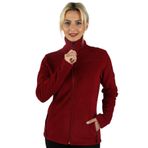 Balins Kadın Kol Fermuarlı Sweatshirt Bordo XL
