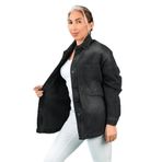 Balins Kadın Oversize Kot Ceket Yıkamalı Siyah M