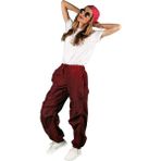 Balins Kadın Paraşüt Pantolon Bordo M