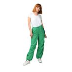 Balins Kadın Paraşüt Pantolon - M - Yeşil