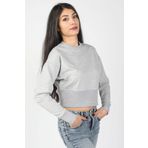 Balins Kadın Yarasa Kol Geniş Ribanalı Sweatshirt Gri S