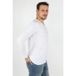 Balins Süprem Uzun Kollu Beyaz Erkek T-shirt