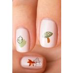 Balkabağı Tırnak Dövmesi, Tırnak Tattoo, Nail Art, Tırnak Sticker