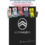 Balkan Ambalaj Suya Dayanıklı Oto Logolu Oto Paspas Kağıdı Siyah 50 Adet - 35X50CM 5 Çeşit Ayna Kokusu - Citroen - Siyah - Gümüş