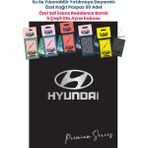 Balkan Ambalaj Suya Dayanıklı Oto Logolu Oto Paspas Kağıdı Siyah 50 Adet - 35X50CM 5 Çeşit Ayna Kokusu - Hyundai - Siyah - Gümüş