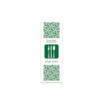 Balkan Kağıt Sülfit Çatal Kaşık Bıçak Kılıfı 100 Adet - 8Cm X 24Cm Tek Kullanımlık 54643433113431
