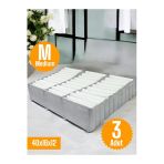 Balkan Room 3 Adet Gri Akordiyon Tipi Medium 11 Gözlü Çekmece Içi Düzenleyici Dolap Organizer Seti 40x16x12 Cm