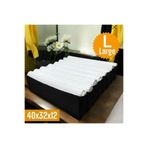 Balkan Room Siyah Akordiyon Tipi Large 8 Gözlü Çekmece İçi Düzenleyici Dolap Organizer 40x32x12 cm