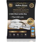 Balkan Room Vakum Hurcu 73 x 130 Vakumlu Hurç Maxi Jumbo Boy Vakumlu Poşet