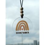 Balkhoon Good Vibes Bohem Gökkuşağı Dikiz Aynası Süsü