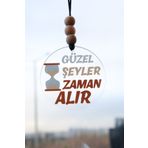 Balkhoon Güzel Şeyler Zaman Alır Dikiz Aynası Süsü Araba Süsü Hediyelik Eşya
