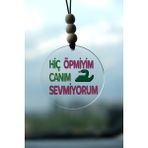 Balkhoon Hiç Öpmiyim Canım Yılan Sevmiyorum Dikiz Aynası Süsü