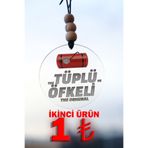 Balkhoon Tüplü ve Öfkeli Dikiz Aynası Süsü Araba Süsü Hediyelik Eşya