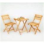 Balkon ,bahçe ,mutfak 3'lü Bistro Set 2 Sandalye 1 Masa