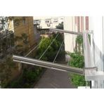 Balkon İçin Kare Profil Alüminyum Çamaşır Kurutmalığı - 75x32mm Diğer