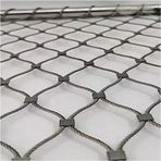 Balkon için Paslanmaz Çelik Halat Hasır Hayvan Bariyeri Çiti Merdiven Tel Halat Koruma Ağı Açık Güvenlik Ağı 10cm Mesh Kanatlı Ağı Gelişmiş Güvenlik için (1,2 x 10 m)