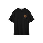 Baller Basketball Basketbol Nba Basketçi Üçlük Sırt Ön Baskılı Oversize Tişört Unisex T-Shirt Siyah