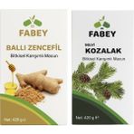 Ballı Zencefil Macun + Selvi Kozalak Macunu