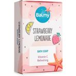 Balmy Çilek Limon Esanslı Katı Sabun 110G