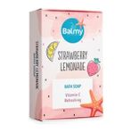 Balmy Naturel 3 Adet Balmy Çilek Limon Esanslı Katı Sabun 110G