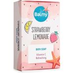 Balmy Naturel 5 Adet Balmy Çilek Limon Esanslı Katı Sabun 110G