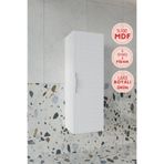 Balneom Erguvan 120 cm Beyaz Banyo Boy Dolabı