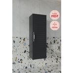 BALNEOM Erguvan Antrasit 120 Cm %100 Mdf Banyo Boy Dolabı