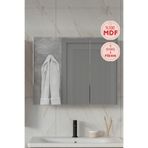 Balneom Zakkum 75x60 cm Aynalı Banyo Üst Dolap