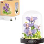 Balody Elegant Orkide Mini Blok Yapı Oyuncakları Seti 374 Parça Hediyelik Fanuslu Tasarım BL16345