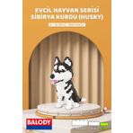Balody Evcil Hayvan Serisi – Sibirya Kurdu (BL16042) – Mikro Blok Yapı Oyuncakları Seti
