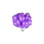 Balon Diyarı 10 adet Kaliteli Mat Mor Balon