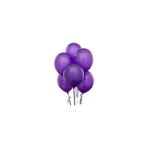 Balon Diyarı 15 adet Mor Rengi Kaliteli Mat Pastel Balon