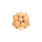 Balon Diyarı 50 adet Ten rengi Mat Pastel Balon + balon zinciri