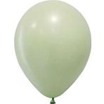 Balon Evi 12 inç Baskı Makaron Yeşil 100'lü Balon