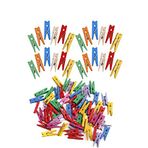 Balon Evi 24 Adet Renkli Mini Ahşap Küçük Mandal 2.5cm